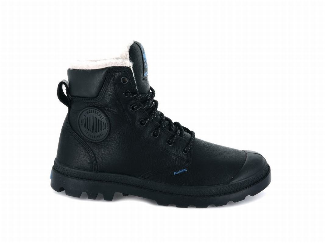 Botas Palladium Pampa Sport Cuff Wps Waterproof Hombre - Negras ||BKDA-59361||